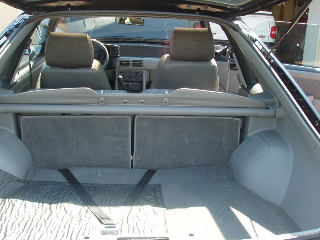 1987 BLACK ON BLACK   PERFECT Ford Mustang HATCHBACK WITH FACTORY INSTALLED T TOPS