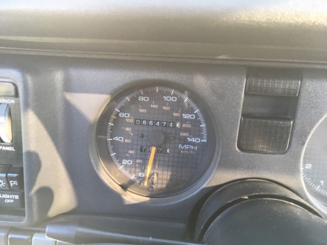 1987 Black Pontiac Firebird 2 door T-Top