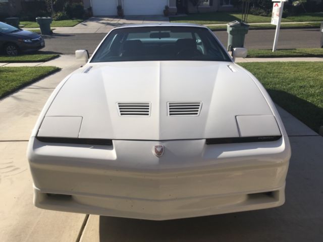 1987 Black Pontiac Firebird 2 door T-Top