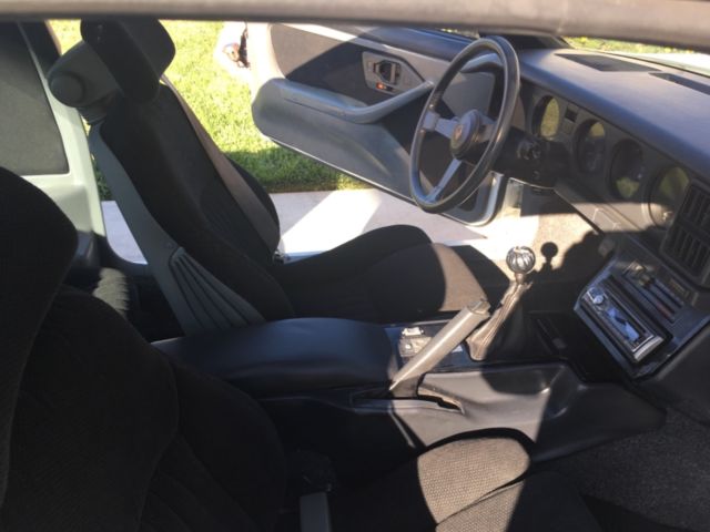 1987 Black Pontiac Firebird 2 door T-Top