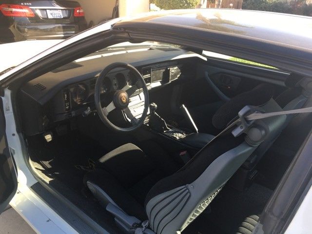 1987 White Pontiac Trans Am Coupe
