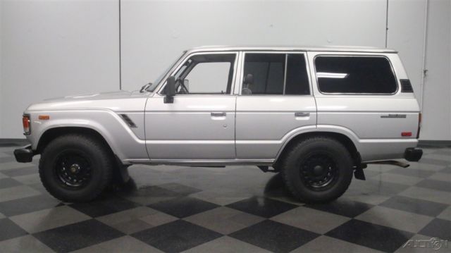 1987 Silver Toyota Land Cruiser