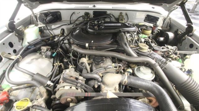 1987 Silver Toyota Land Cruiser