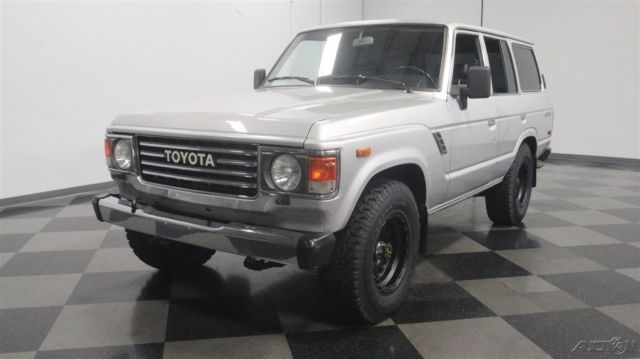1987 Silver Toyota Land Cruiser