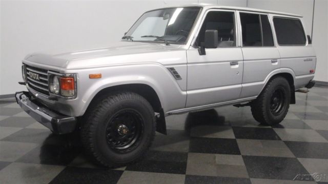 1987 Silver Toyota Land Cruiser