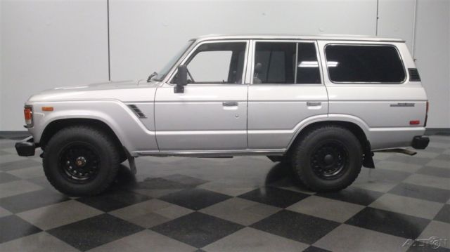 1987 Silver Toyota Land Cruiser