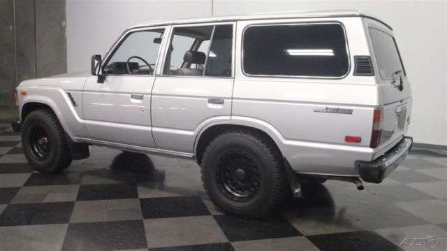 1987 Silver Toyota Land Cruiser