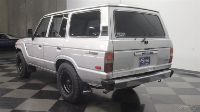 1987 Silver Toyota Land Cruiser