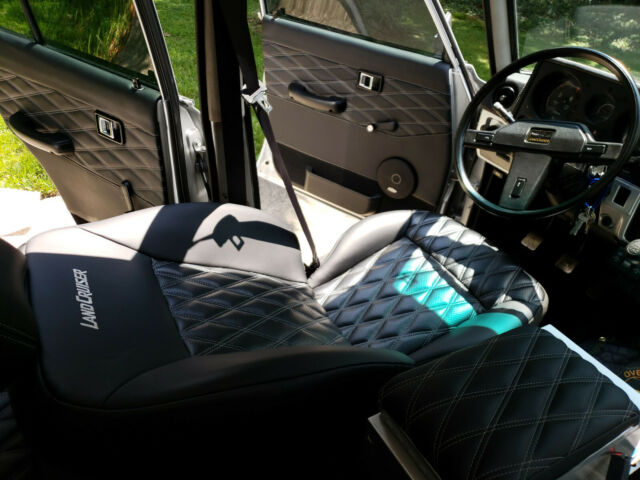 1987 Silver Toyota Land Cruiser SUV