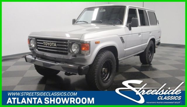 1987 Silver Toyota Land Cruiser