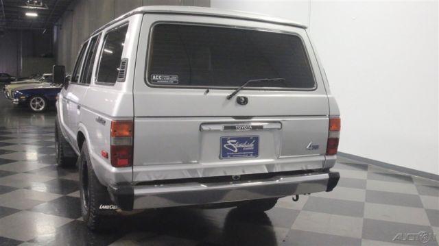 1987 Silver Toyota Land Cruiser