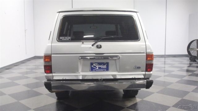 1987 Silver Toyota Land Cruiser