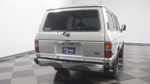 1987 Silver Toyota Land Cruiser