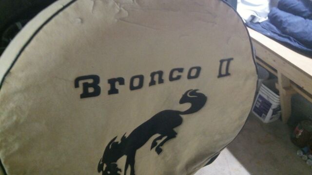 1987 Green Ford Bronco II Cab & Chassis