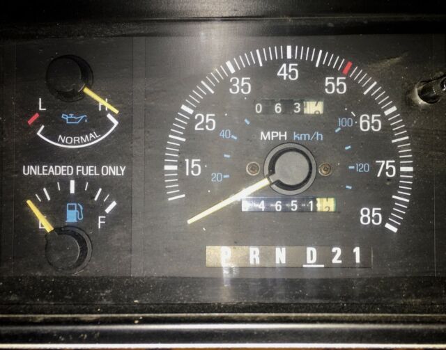 1987 White Ford Bronco SUV