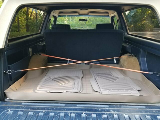 1987 Blue Ford Bronco SUV