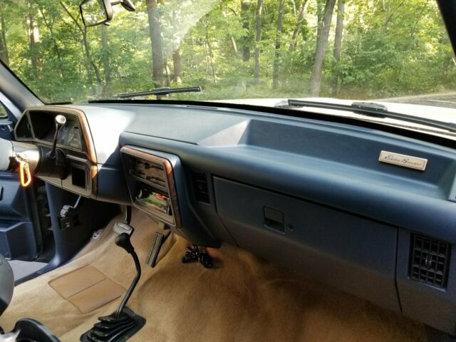 1987 Blue Ford Bronco SUV