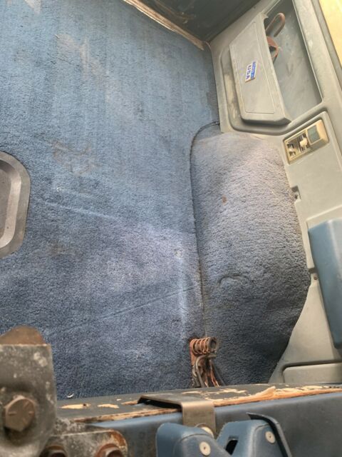 1987 Blue Ford Bronco Standard Passenger Van