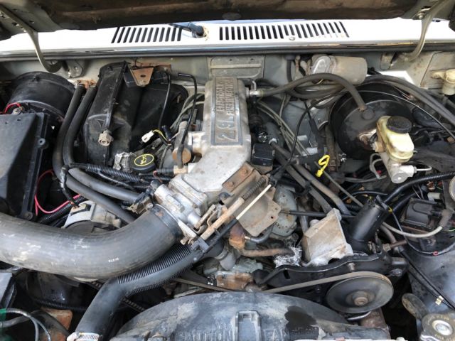 1987 Silver Ford Bronco II SUV