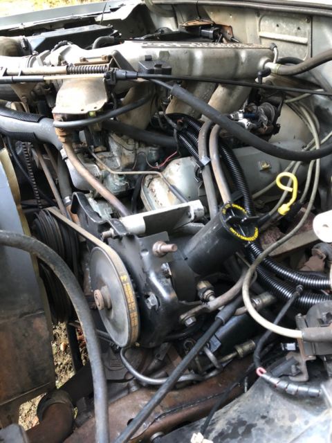 1987 Silver Ford Bronco II SUV