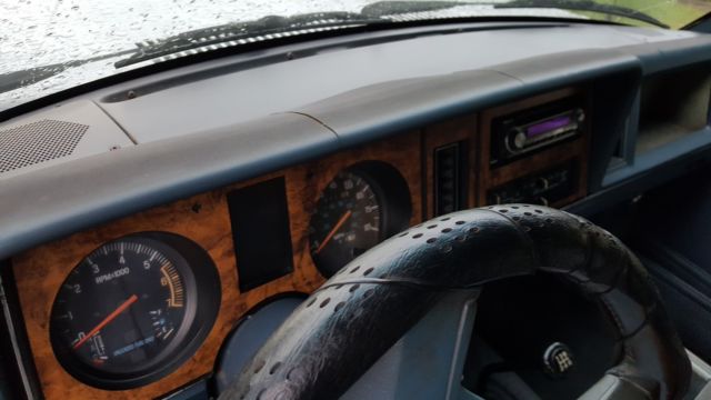 1987 Blue/Silver Ford Bronco II SUV