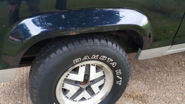 1987 Blue/Silver Ford Bronco II SUV