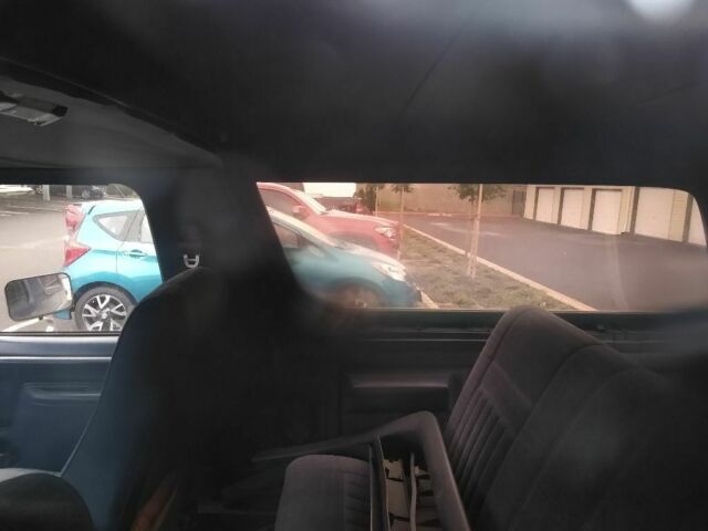 1987 Blue Ford Bronco SUV