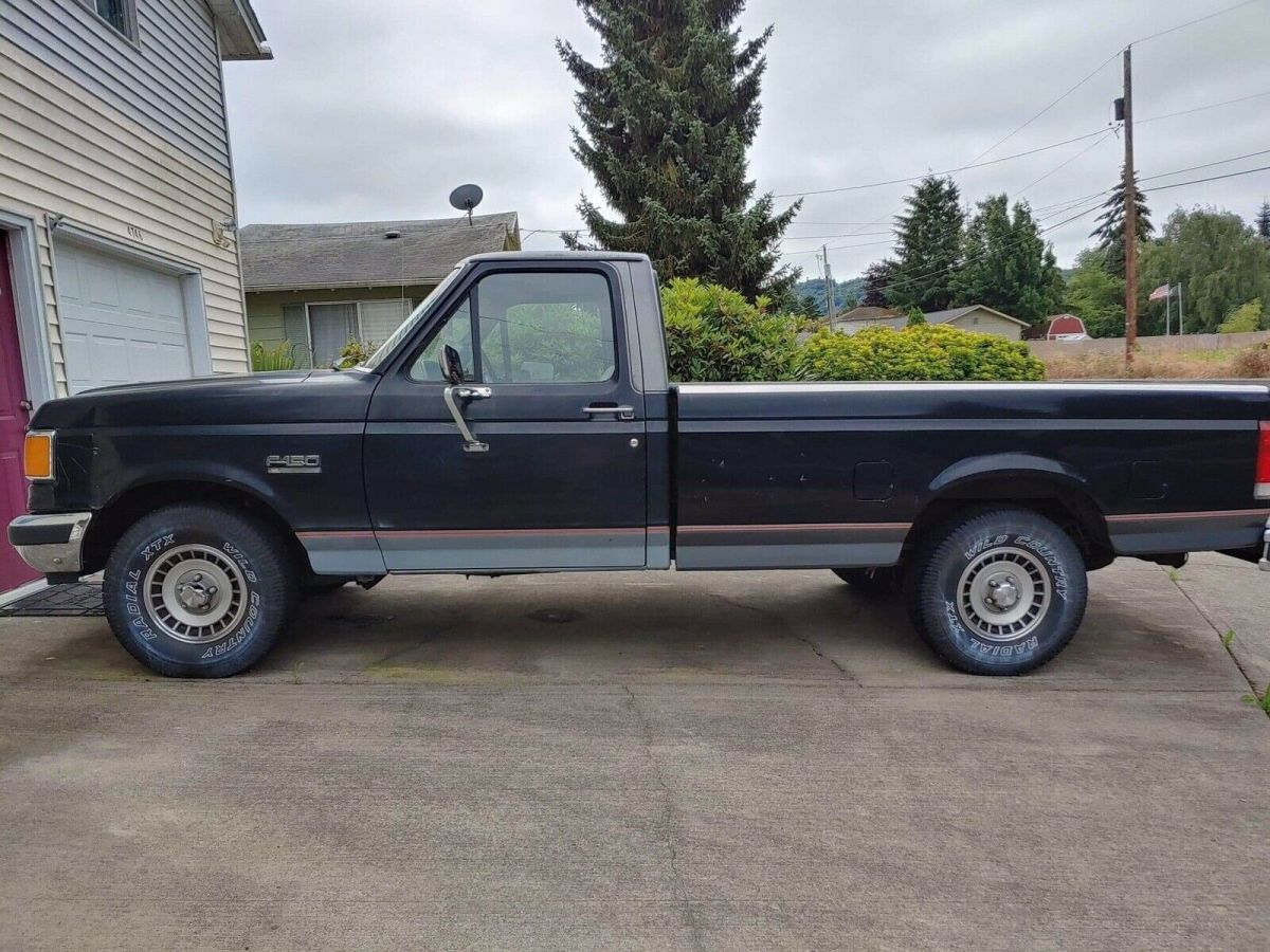 1987 Black Ford F-150 Pickup
