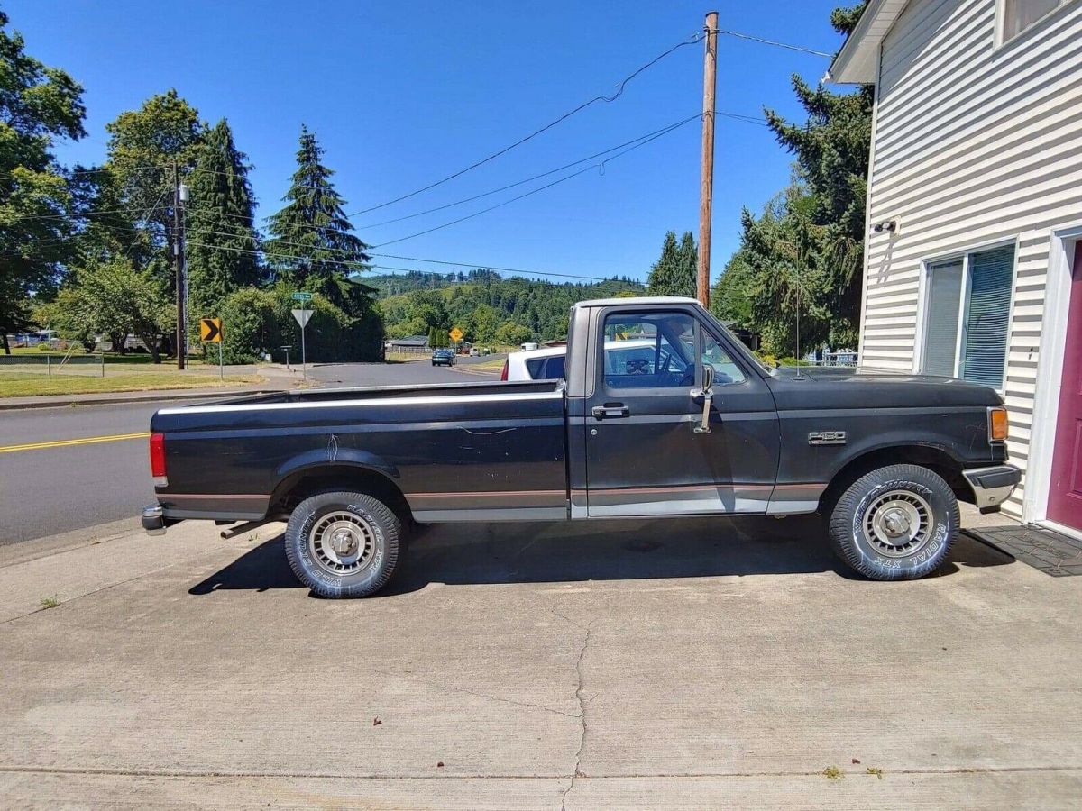 1987 Black Ford F-150 Pickup