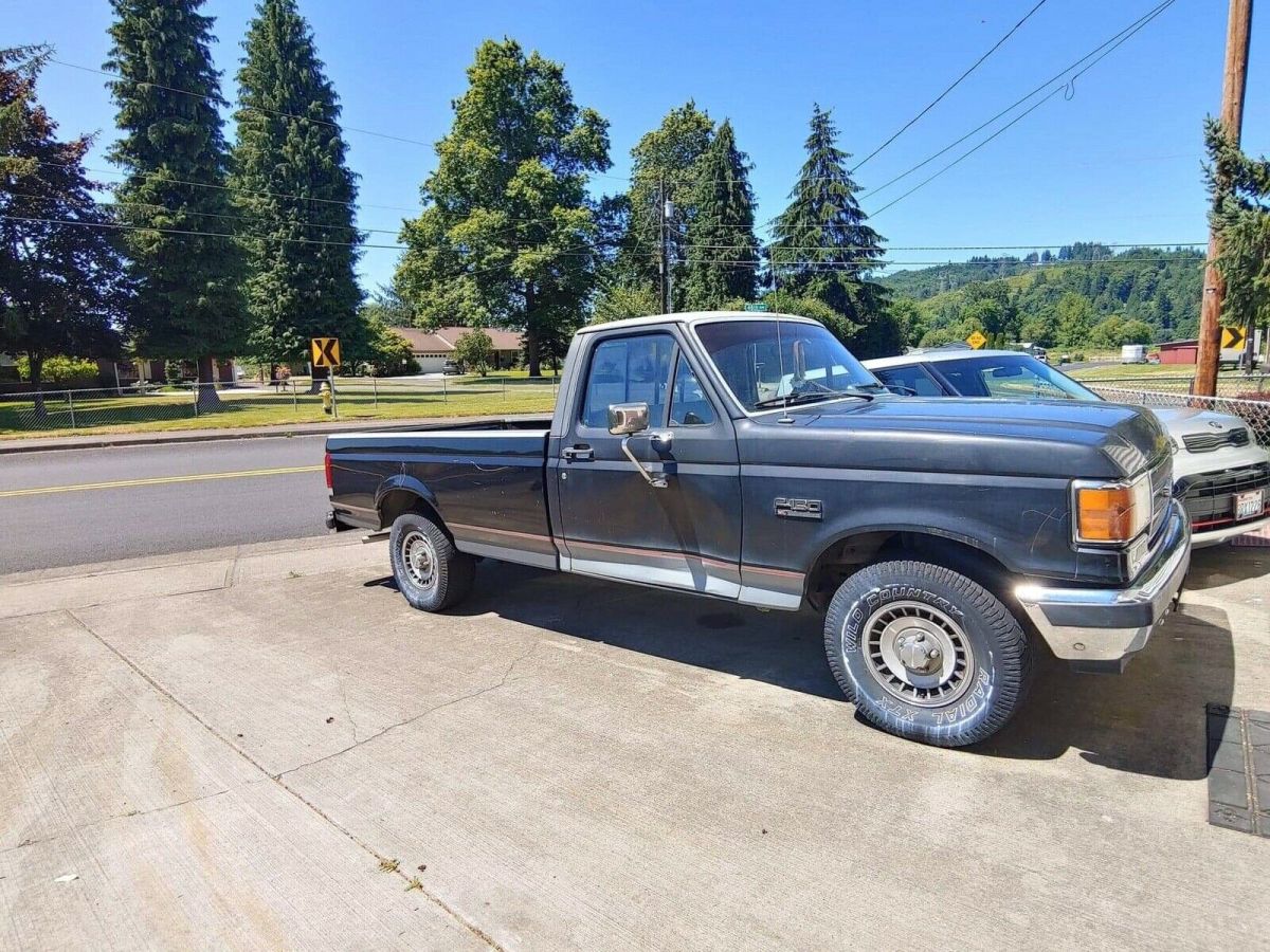 1987 Black Ford F-150 Pickup