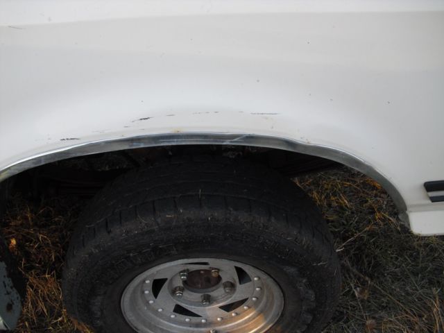 1987 White Ford F-150