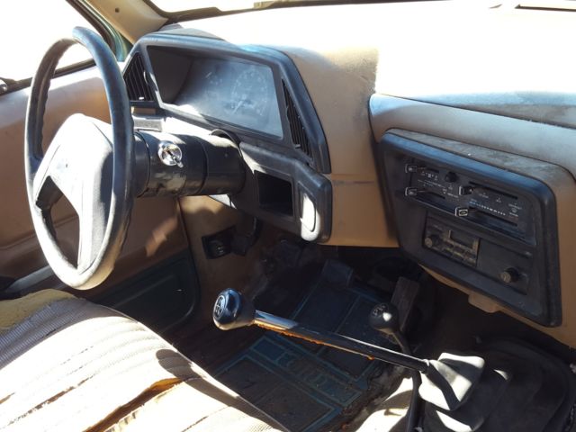 1987 Green Ford F-350 Standard Cab Pickup