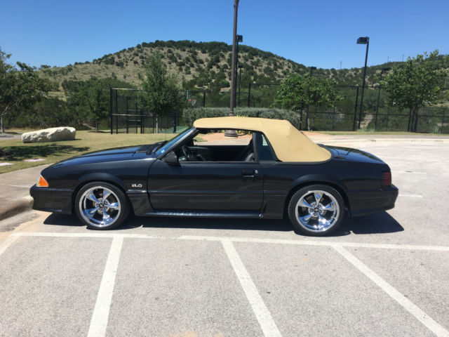 1987 Gray Ford Mustang Convertible