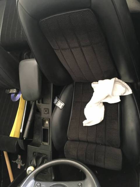 1987 Gray Ford Mustang Convertible