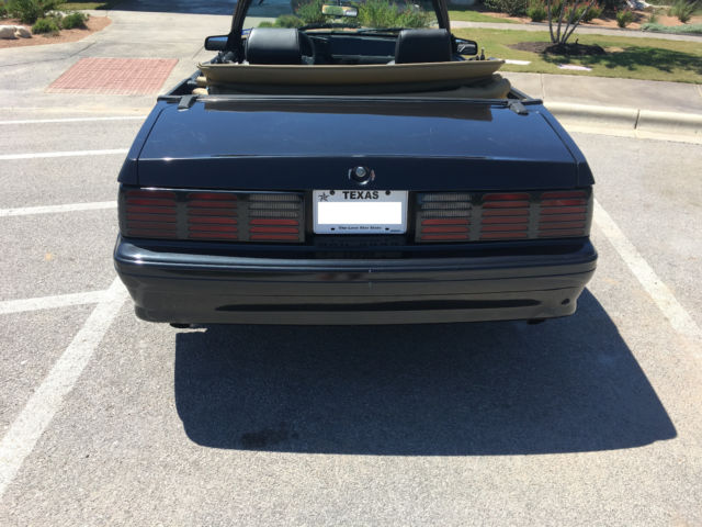 1987 Gray Ford Mustang Convertible