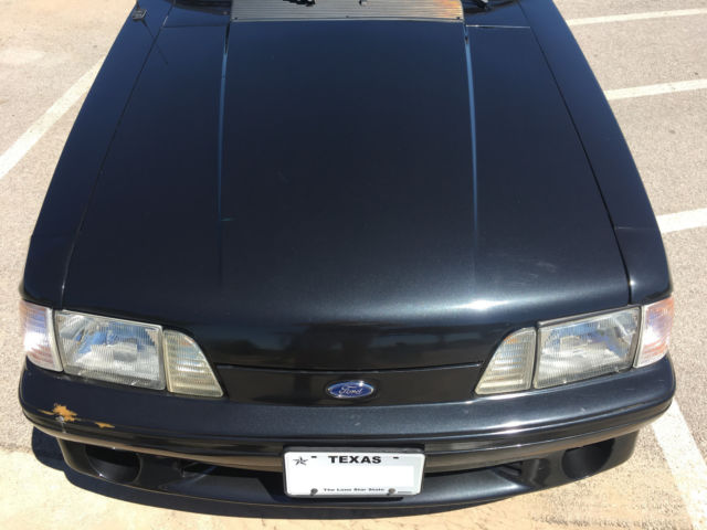 1987 Gray Ford Mustang Convertible