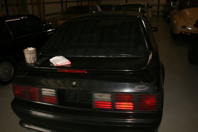 1987 Black Ford Mustang Hatchback