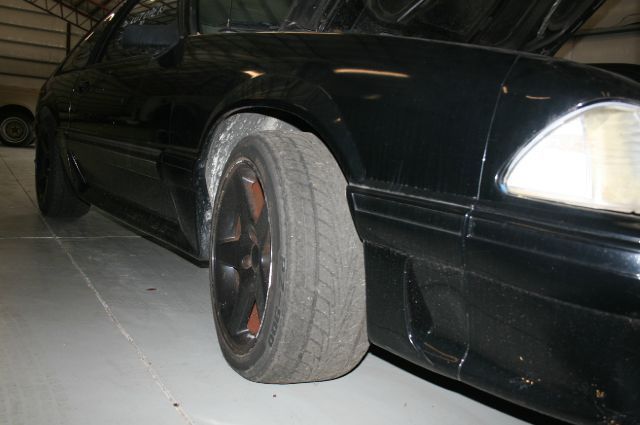 1987 Black Ford Mustang Hatchback