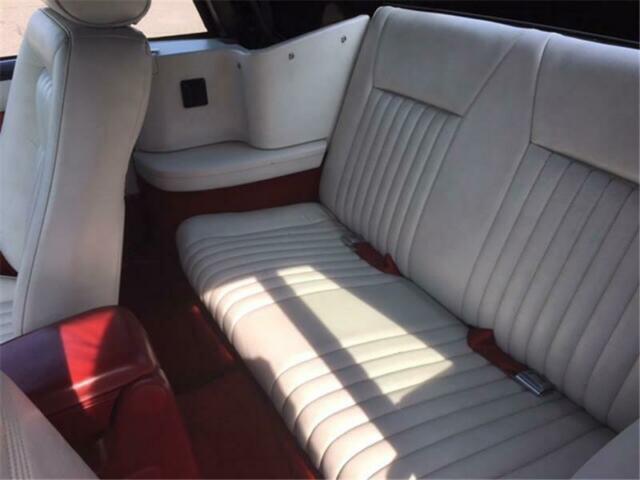 1987 Red Ford Mustang Convertible