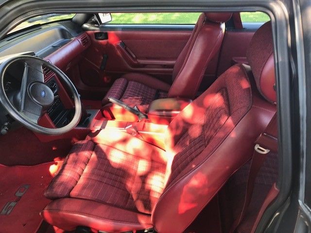 1987 Gray Ford Mustang Coupe