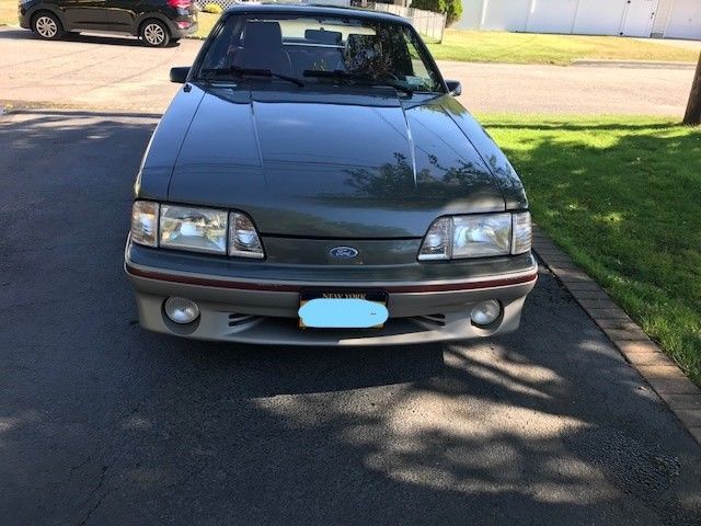 1987 Gray Ford Mustang Coupe