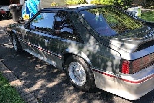 1987 Gray Ford Mustang Coupe
