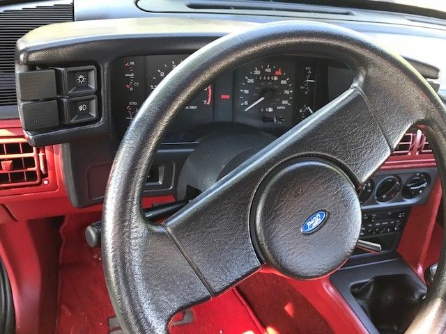 1987 Gray Ford Mustang Coupe