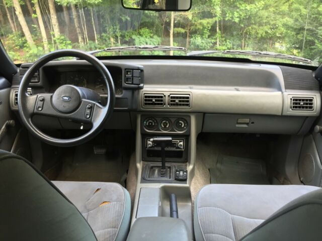 1987 Gray Ford Mustang Coupe