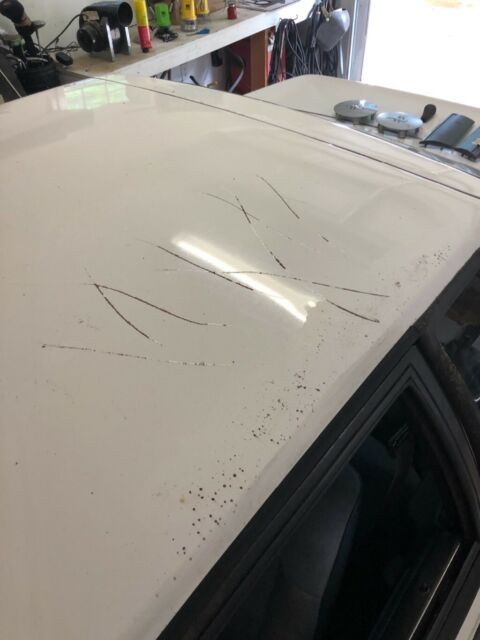 1987 White Ford Mustang Coupe