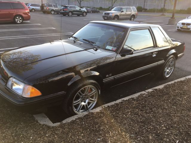 1987 Black Ford Mustang Coupe