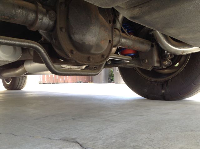 1987 Red Ford Mustang Sedan