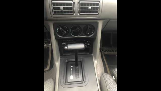 1987 Black Ford Mustang Fox Body