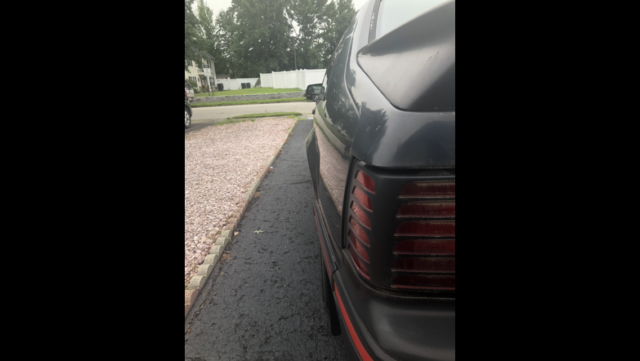 1987 Black Ford Mustang Fox Body