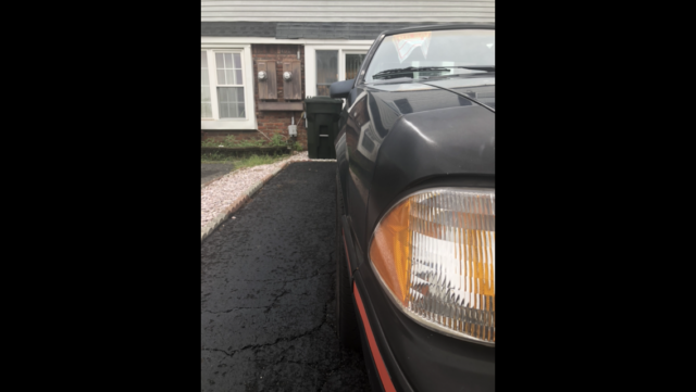 1987 Black Ford Mustang Fox Body